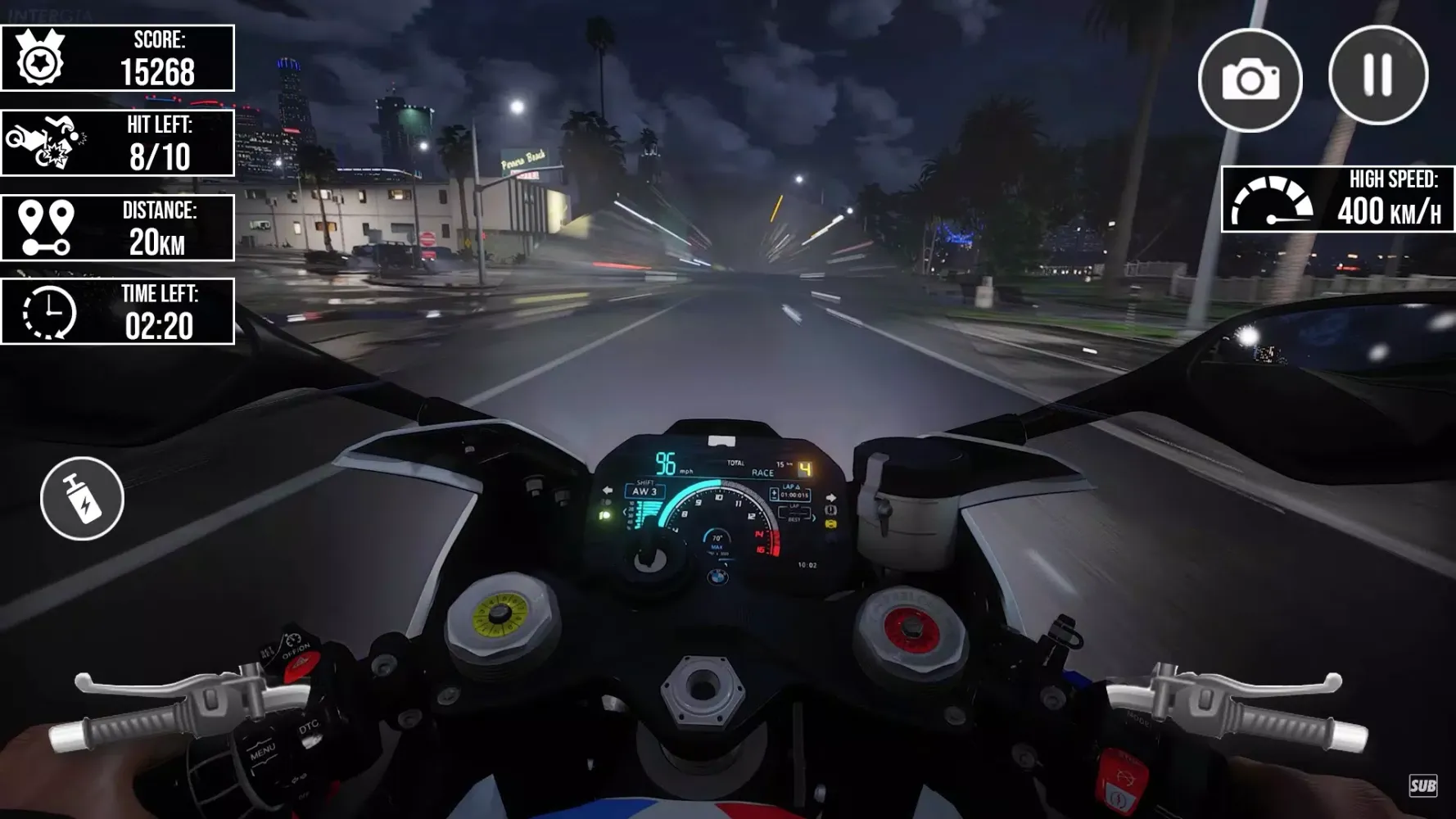 Zrzuty ekranu Xtreme Bike Racing Motor Tour