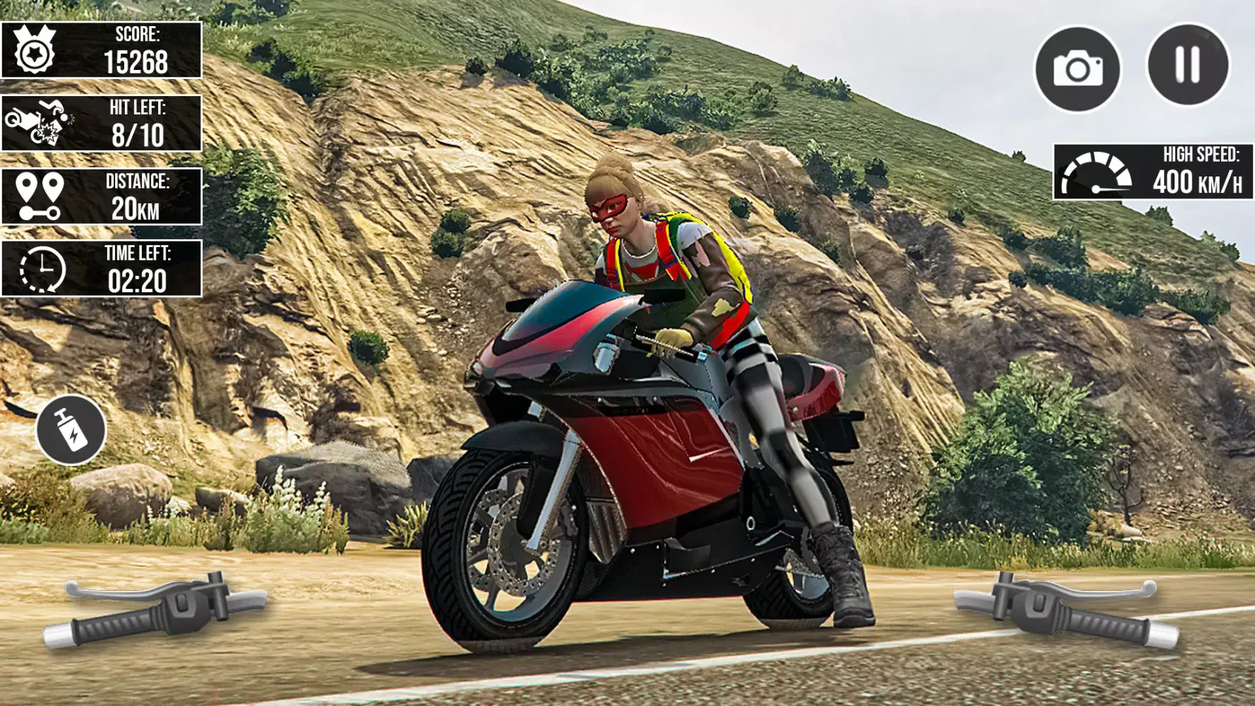 Zrzuty ekranu Xtreme Bike Racing Motor Tour