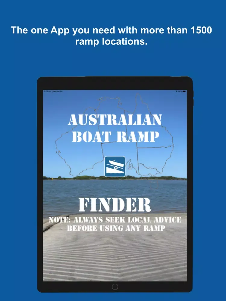 تصاویر Boat Ramp Finder AUS iPad 