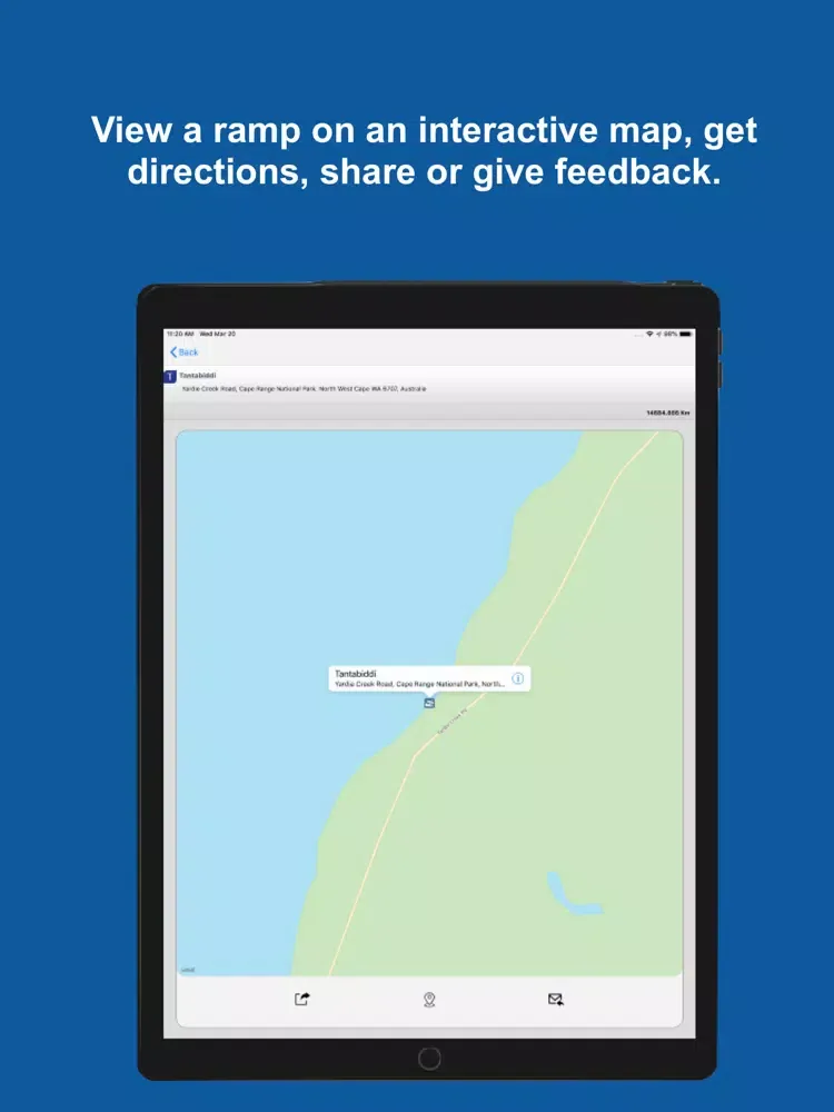 تصاویر Boat Ramp Finder AUS iPad 