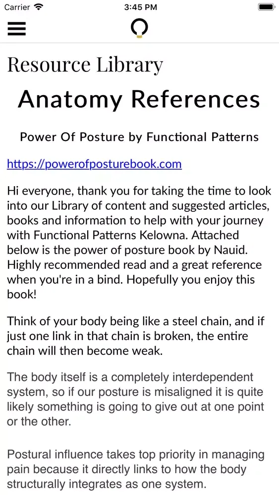 ภาพหน้าจอของ Functional Patterns Kelowna