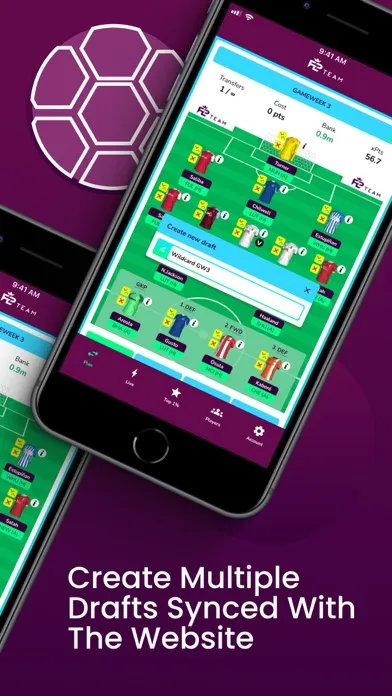 FPL Team Screenshots