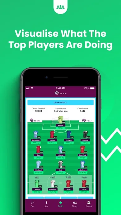 FPL Team Screenshots