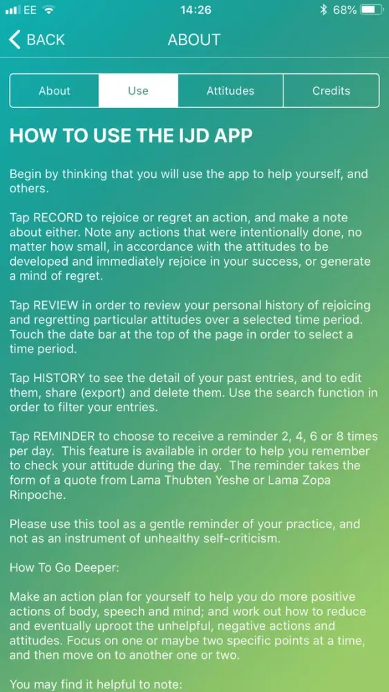 IJD Mindfulness Practice App应用截图