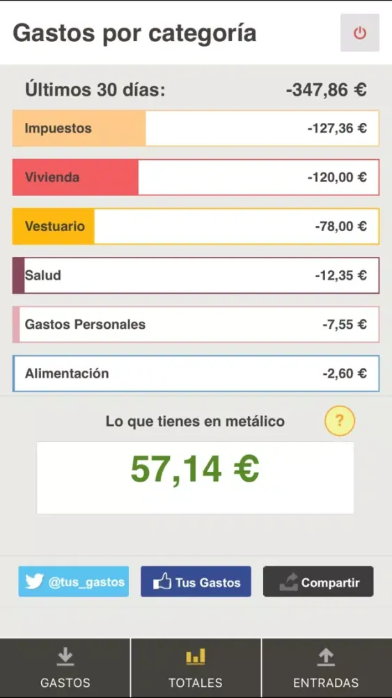 Tus Gastos应用截图