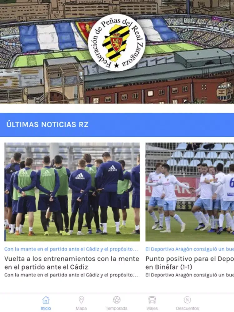 Federacion de Peñas del Real iPad  Ekran Görüntüleri