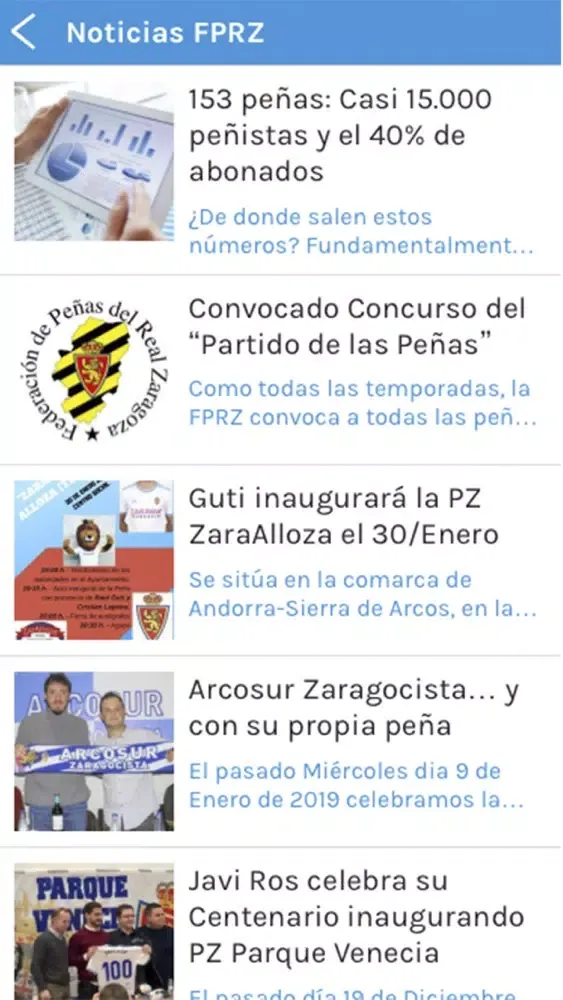 Federacion de Peñas del Real Ekran Görüntüleri