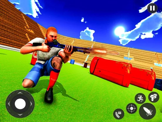 Ảnh chụp màn hình của FPS Cover Gun Fire Shooting iPad 