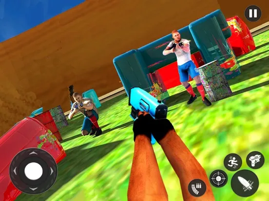Ảnh chụp màn hình của FPS Cover Gun Fire Shooting iPad 