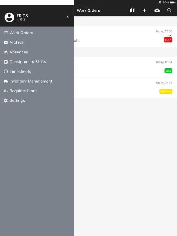 4PS Field Service iPad  स्क्रीनशॉट