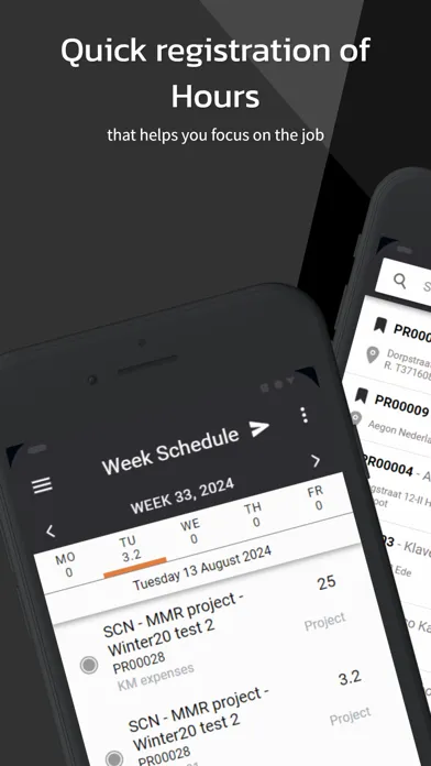Capturas de pantalla de 4PS Hours App
