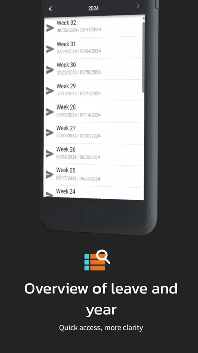 Capturas de pantalla de 4PS Hours App