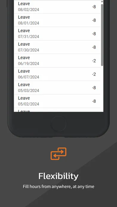 Capturas de pantalla de 4PS Hours App