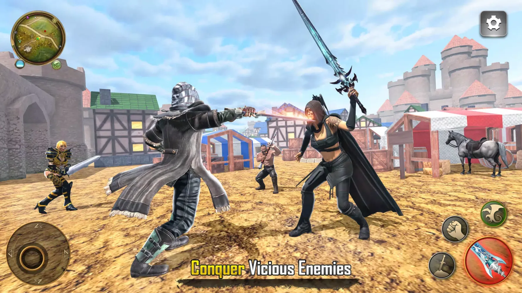Скриншоты Shadow RPG Fighting Games