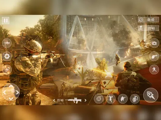 Tangkapan skrin FPS Shooter Gun Shooting Games iPad 