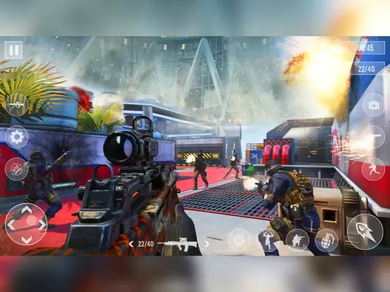 Tangkapan skrin FPS Shooter Gun Shooting Games iPad 