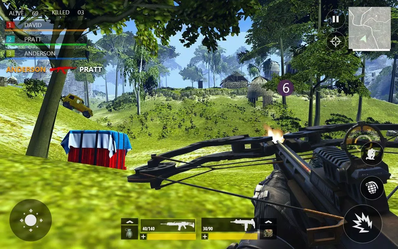 Captures d'écran de Fps War: Free Survival Battleground
