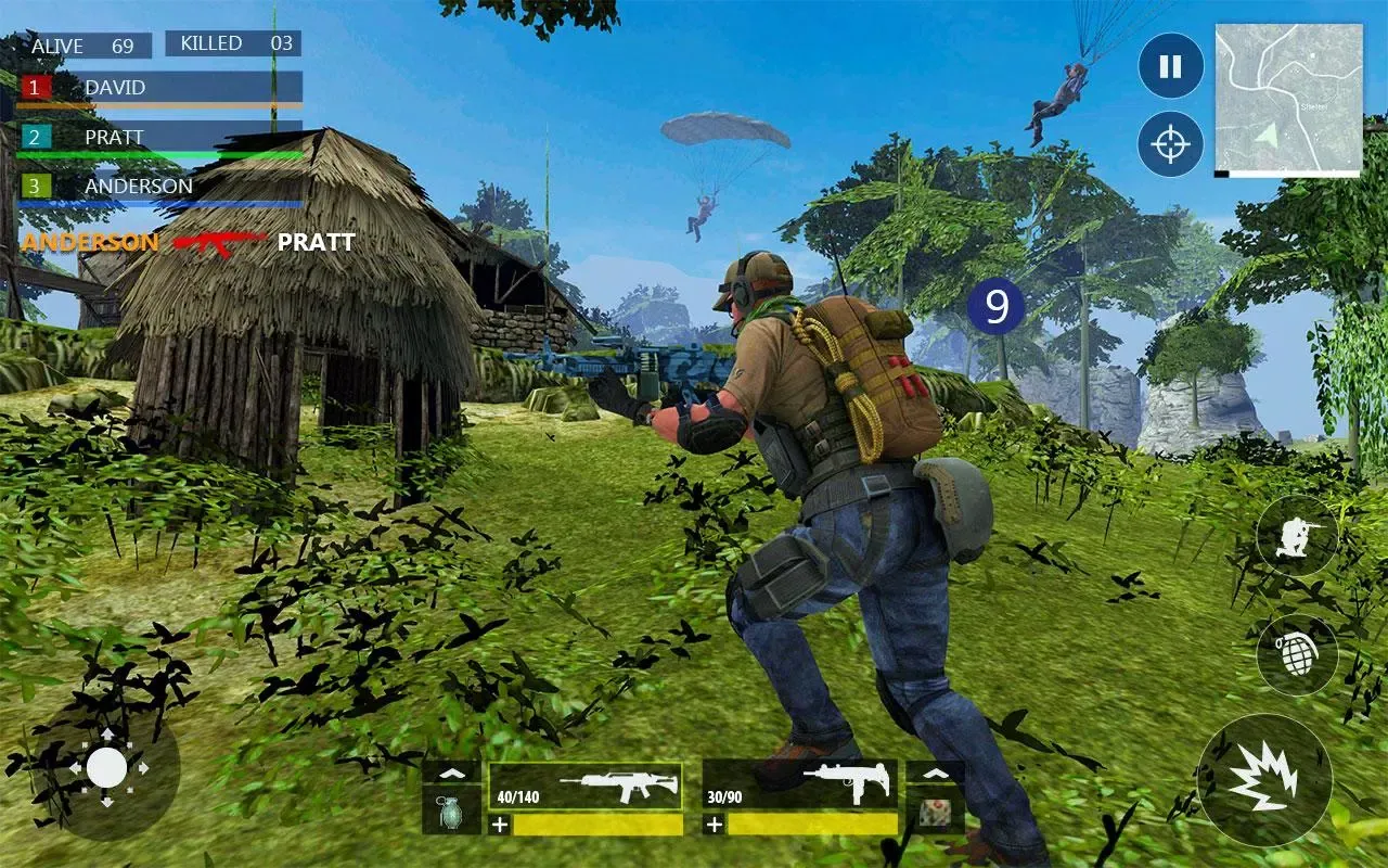 Captures d'écran de Fps War: Free Survival Battleground