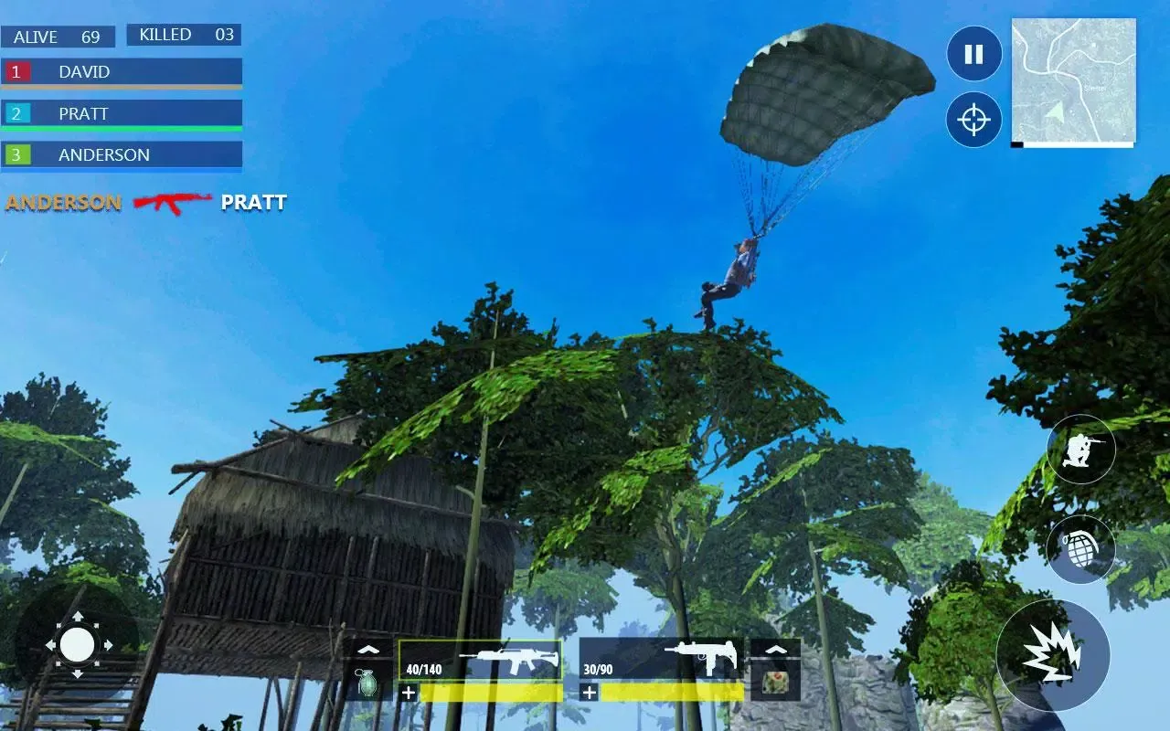 Captures d'écran de Fps War: Free Survival Battleground