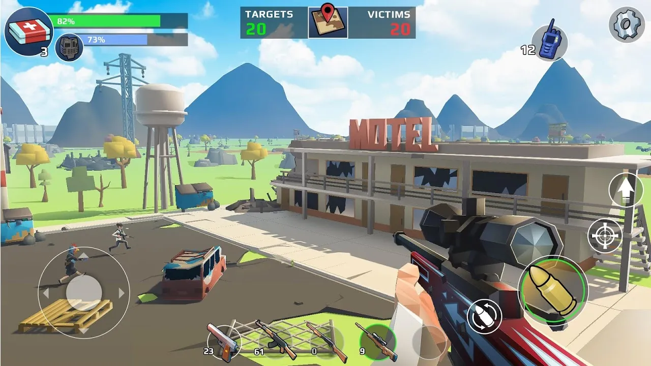Battle Royale FPS Shooter Screenshots