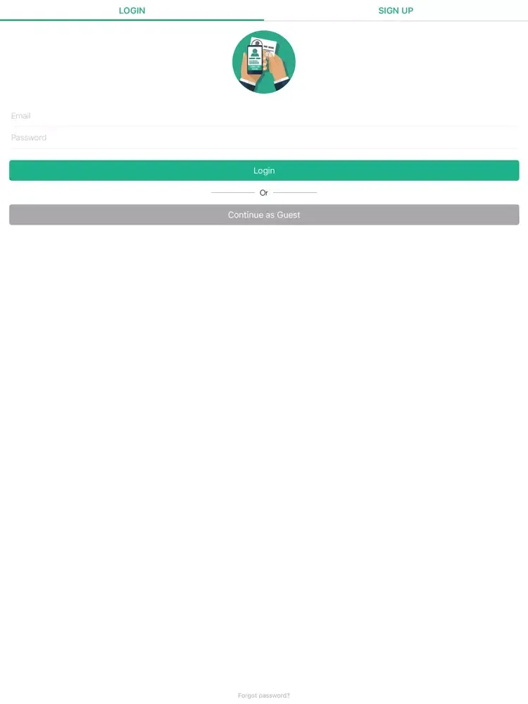 Скриншоты Business Card Scanner iPad 