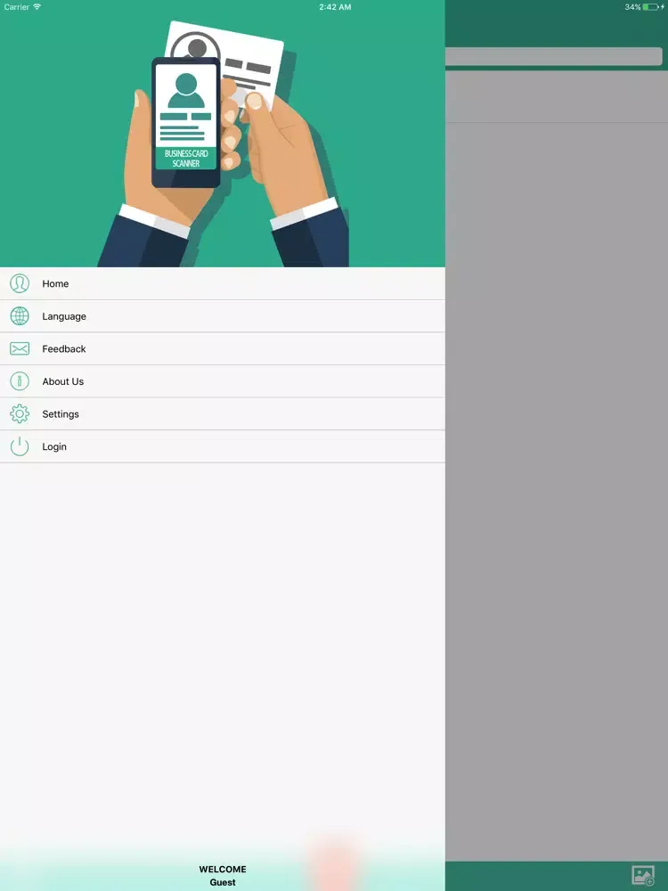 Скриншоты Business Card Scanner iPad 