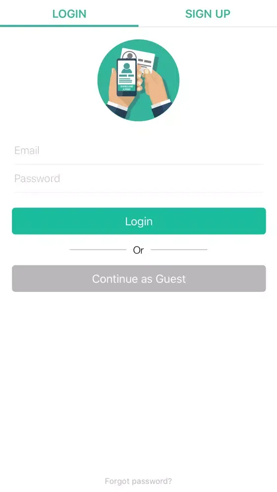 Скриншоты Business Card Scanner