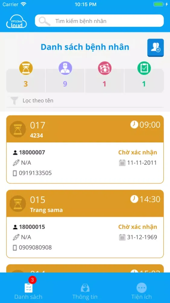 Скриншоты Clinic Cloud