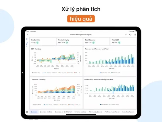 Скриншоты FPT Data Suite iPad 