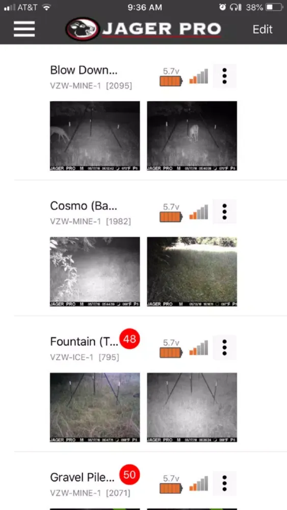 Tangkapan skrin Jager Pro Wireless Cam Mg