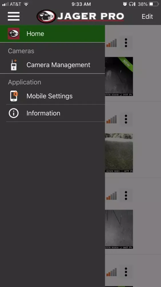 Tangkapan skrin Jager Pro Wireless Cam Mg