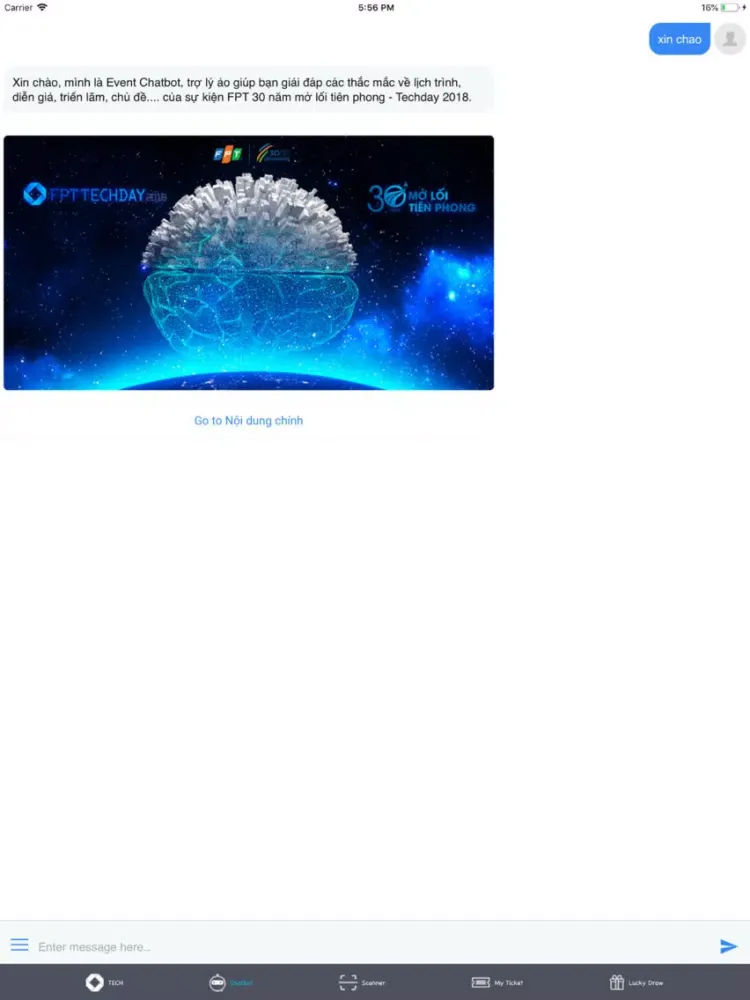 FPT TechDay iPad 應用截圖