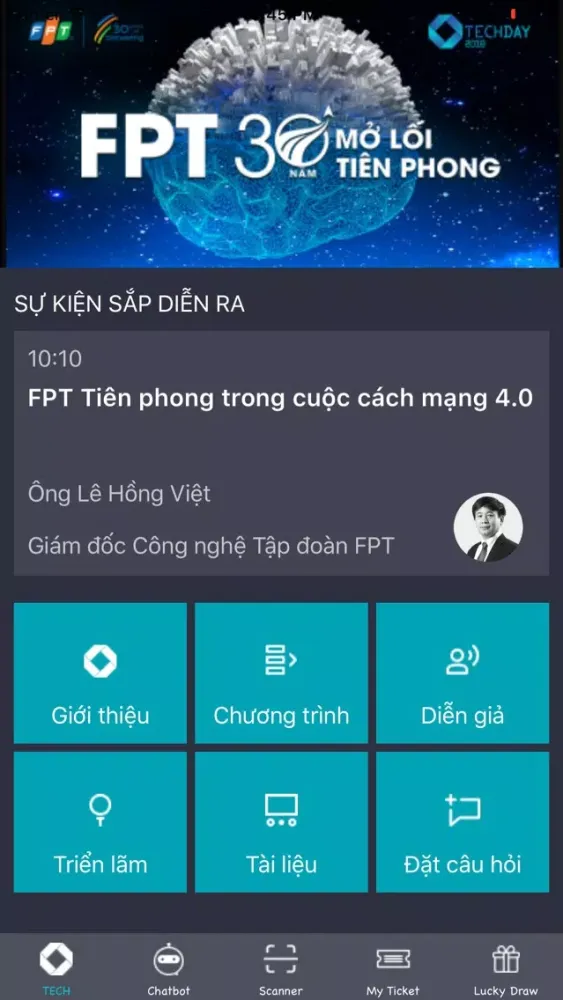 FPT TechDay應用截圖