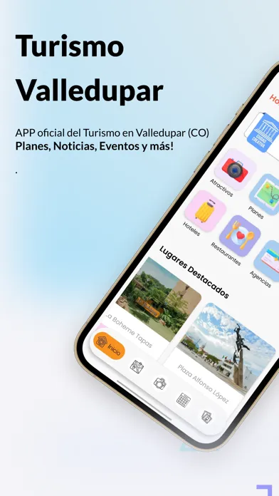 Capturas de pantalla de Turismo Valledupar