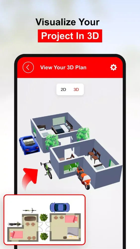 Capturas de pantalla de House Design | 3D Home Plan