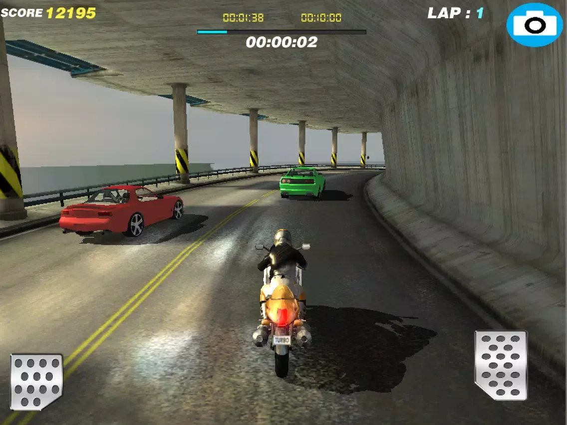 Zrzuty ekranu Bike Race - Speed Racing Adventure Game 3D iPad 