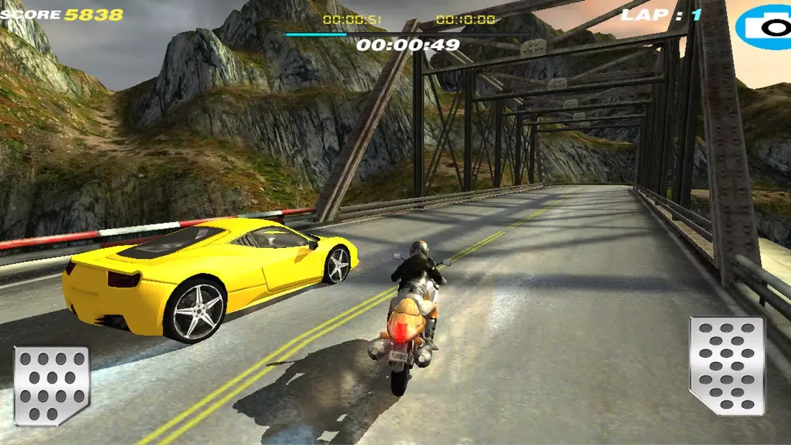 Zrzuty ekranu Bike Race - Speed Racing Adventure Game 3D