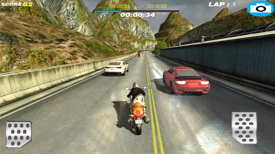 Zrzuty ekranu Bike Race - Speed Racing Adventure Game 3D