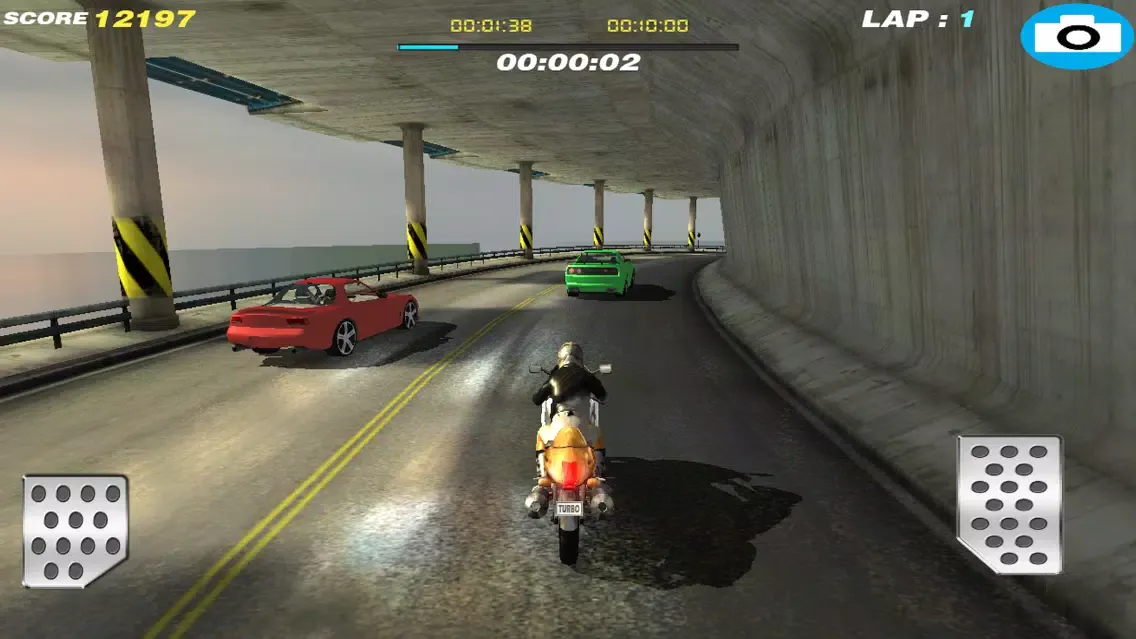 Zrzuty ekranu Bike Race - Speed Racing Adventure Game 3D
