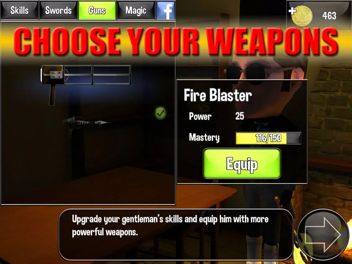 Ảnh chụp màn hình của Gentleman vs Demons Defense iPad 