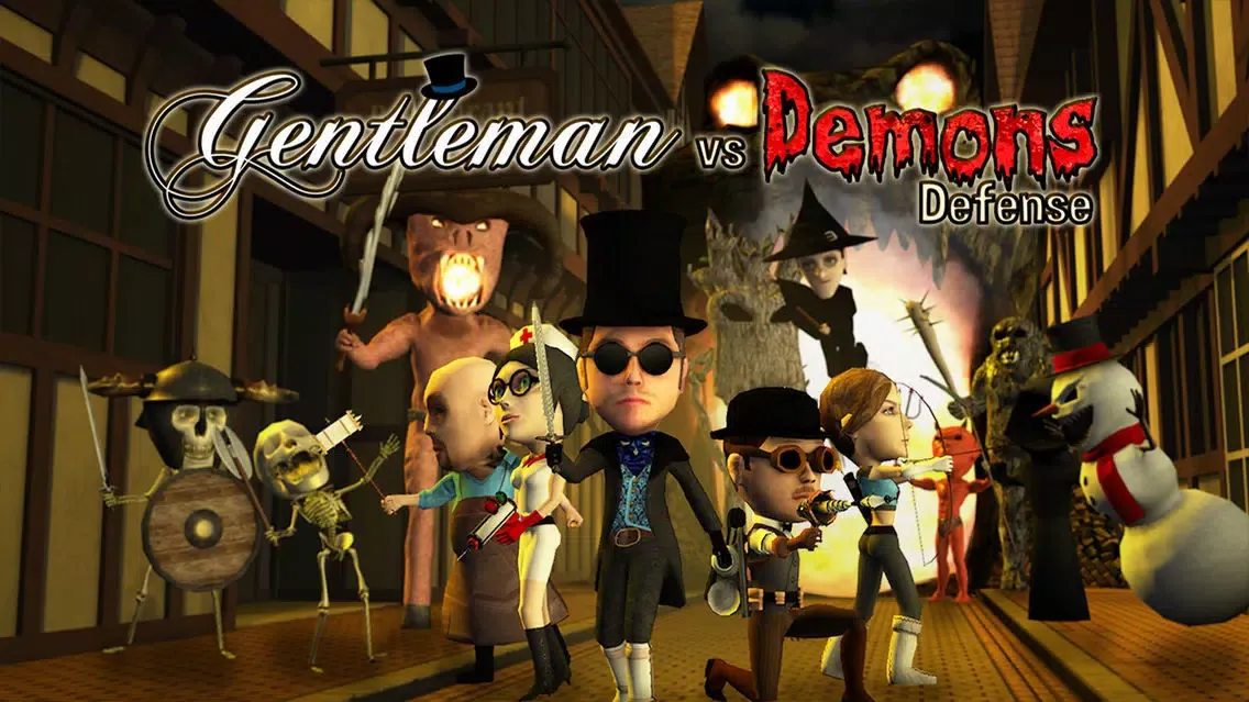 Ảnh chụp màn hình của Gentleman vs Demons Defense