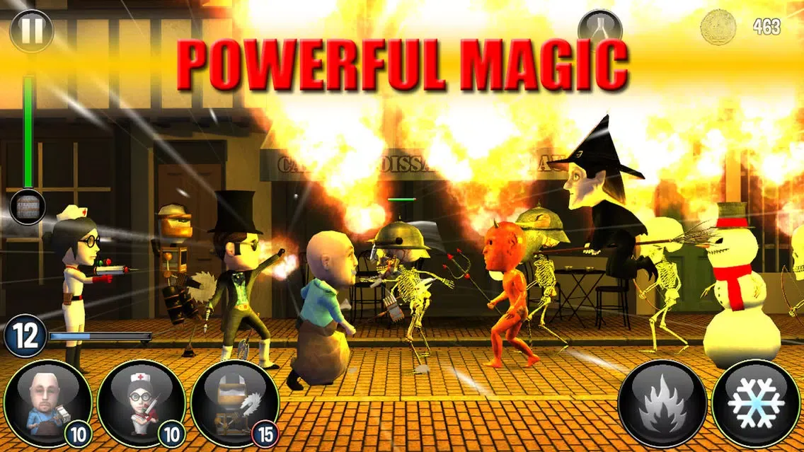 Ảnh chụp màn hình của Gentleman vs Demons Defense