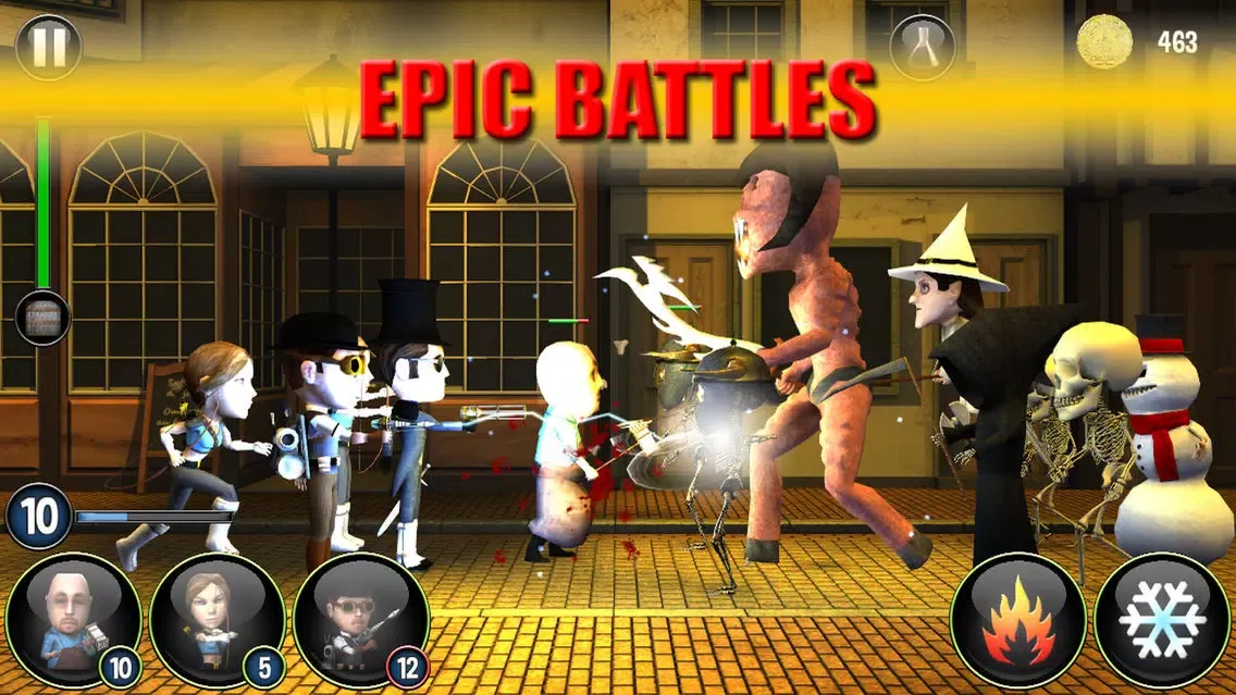 Ảnh chụp màn hình của Gentleman vs Demons Defense