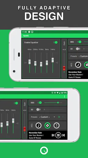 SpotiQ: Equalizer Bass Booster Screenshots
