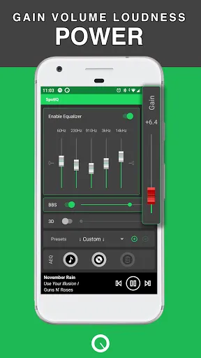 SpotiQ: Equalizer Bass Booster Screenshots
