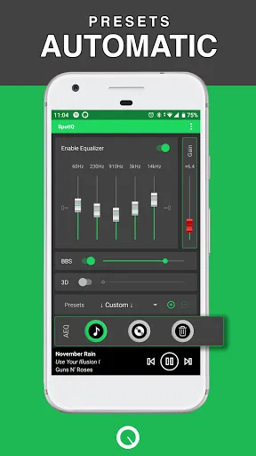 SpotiQ: Equalizer Bass Booster Screenshots