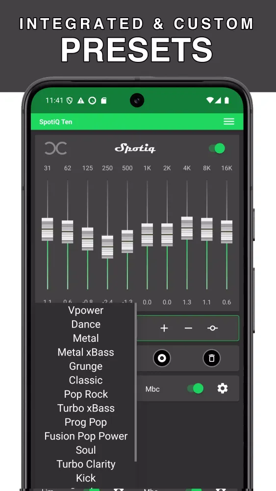 SpotiQ Ten Screenshots