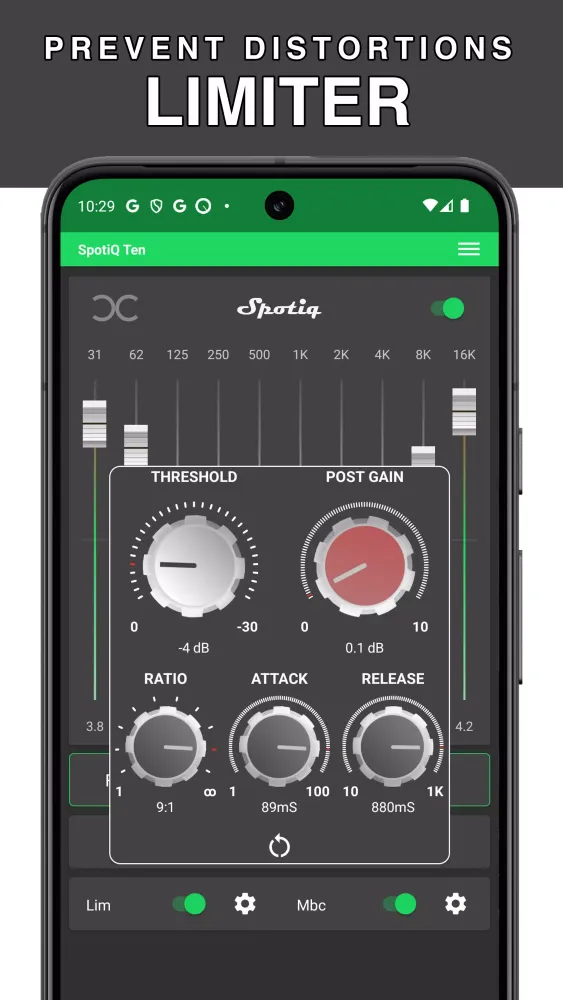 SpotiQ Ten Screenshots