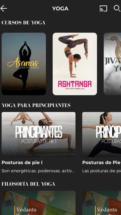 Screenshot di Televisión Consciente - Yoga
