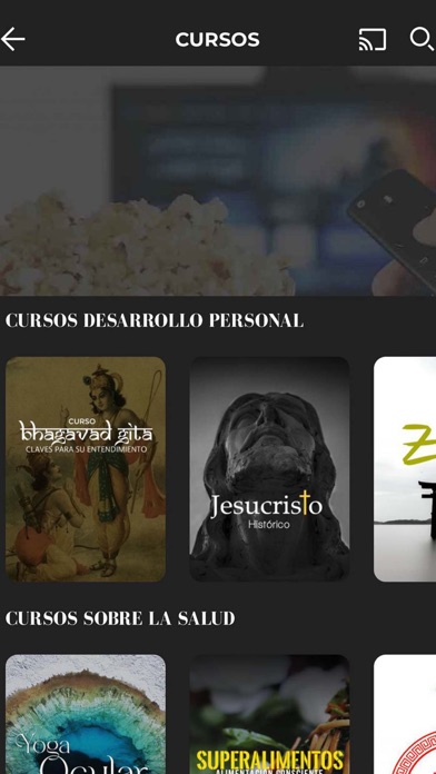 Zrzuty ekranu Televisión Consciente - Yoga